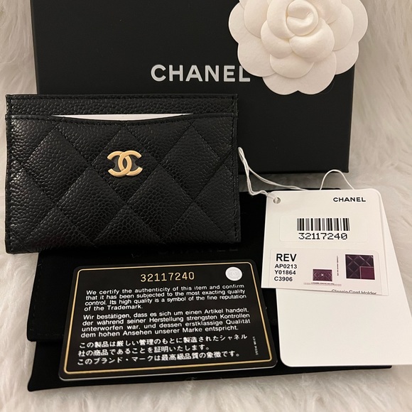 ❌SOLD ❌Chanel Card Holder Black - Picture 3 of 5